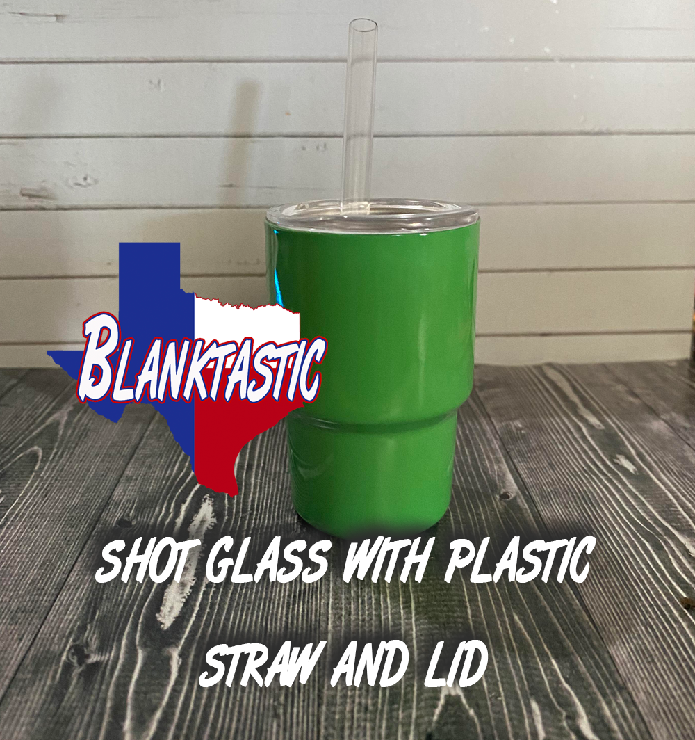 3oz Stainless Steel Sublimation Glow in the Dark Shot Glass – Blanktastic Sublimation  Blanks