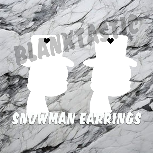 Set of 5 Pair - Snowman Earrings Unisub